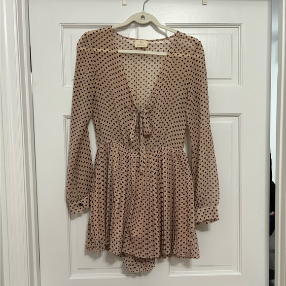 Pins and Needles Polka Dot Romper - Picture 3 of 5